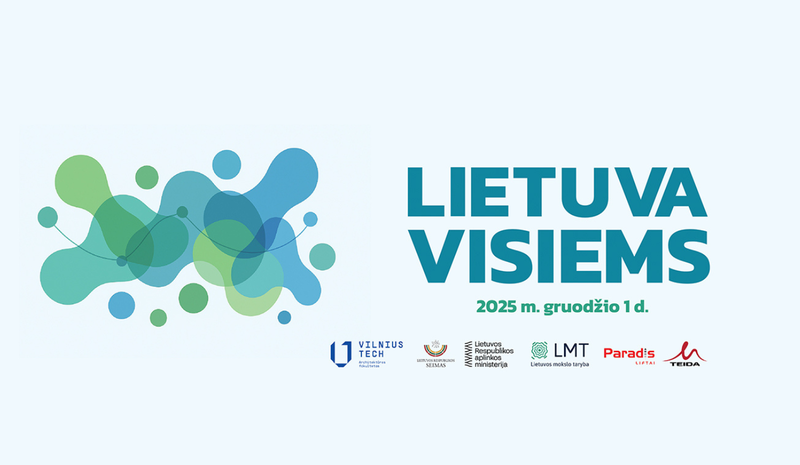 Miestų erdvių prieinamumas: VILNIUS TECH kviečia į konferenciją „Lietuva visiems 2025“  